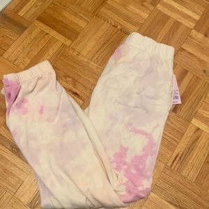 COPY - Pink tie dye sweatpants. NWT. Wild fable